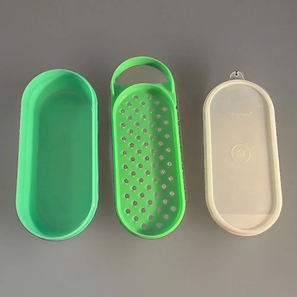 Tupperware 3pc Cheese Grater